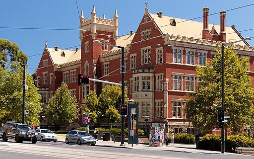 Brookman Building on North Terrace, Adelaide, South Australia (cropped)
