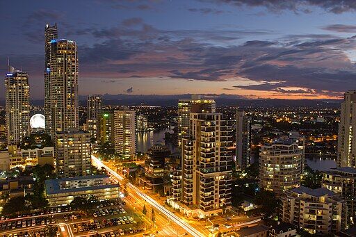 Gold-Coast-Skyline-at-Night