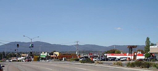 Bayswater, Vic, east to Mt Dandenong