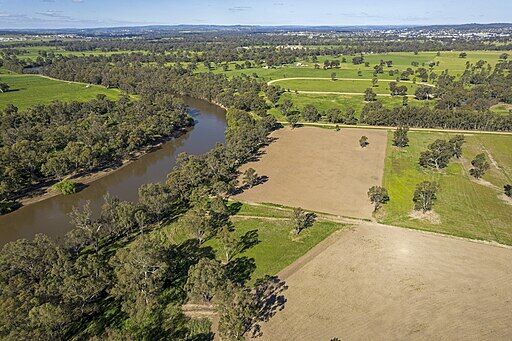 Aerial view of Ashmont Reserve and Moorong