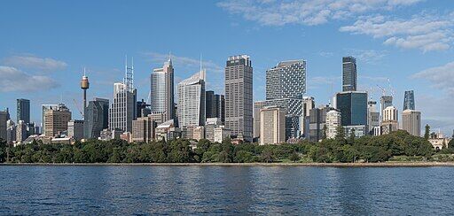 Sydney CBD, northeast view 20230224 1
