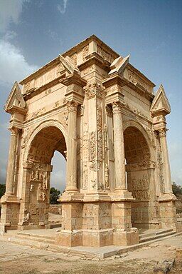 Leptis Magna Arch of Septimius Severus