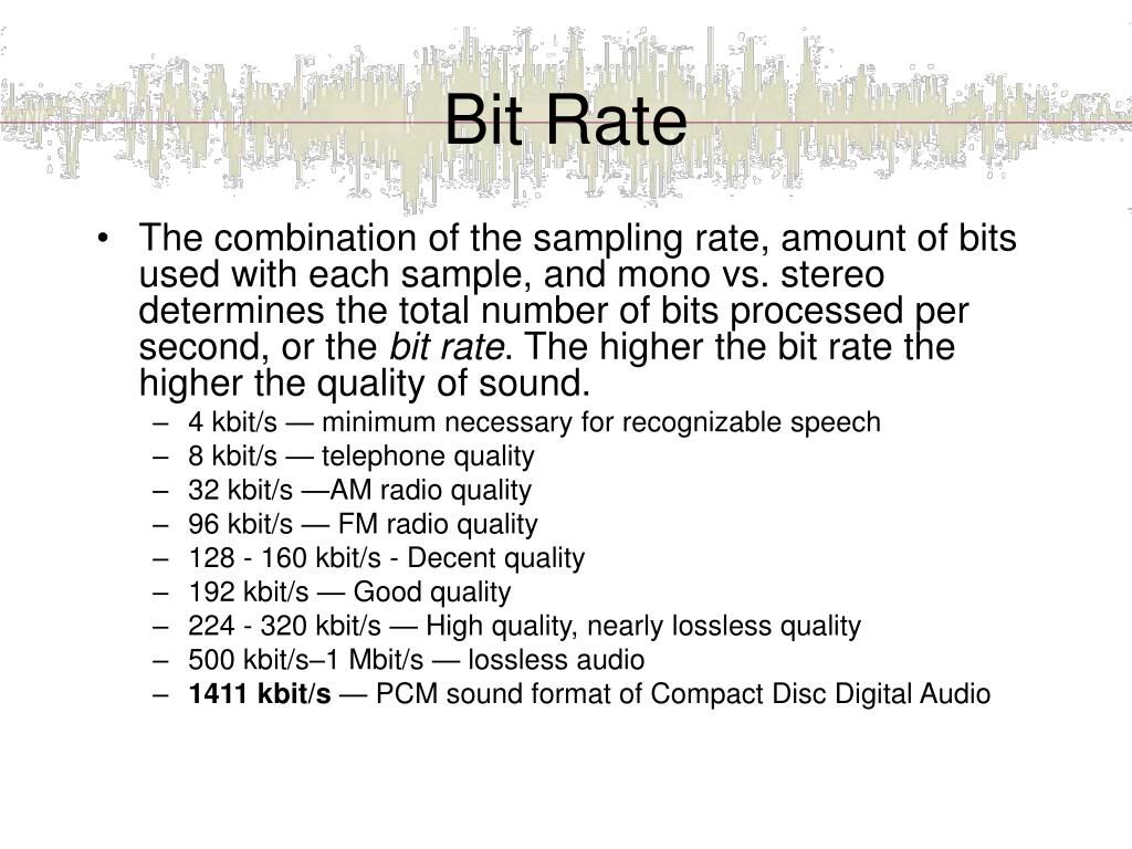 Bitrate 3 bitrate-summary